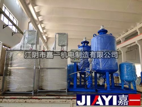 鹽城客戶預(yù)定的定壓補(bǔ)水裝置+全自動(dòng)加藥裝置發(fā)貨啦！