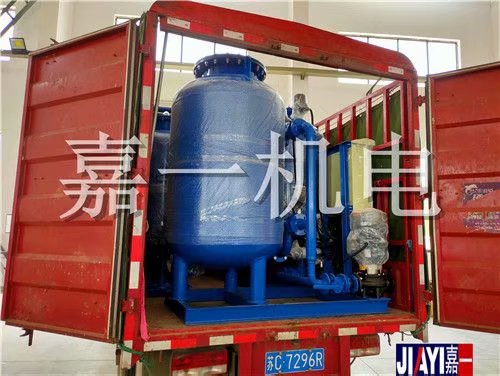 徐州客戶預(yù)定的定壓補(bǔ)水裝置以及石英砂過濾器發(fā)貨啦！